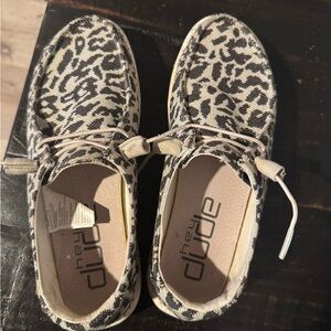 Hey Dude Leopard Shoes